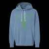 Unisex Garment-Dyed Lightweight Fleece Hooded Sweatshirt Thumbnail