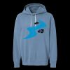 Unisex Garment-Dyed Lightweight Fleece Hooded Sweatshirt Thumbnail