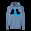 Unisex Garment-Dyed Lightweight Fleece Hooded Sweatshirt Thumbnail