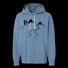 Unisex Garment-Dyed Lightweight Fleece Hooded Sweatshirt Thumbnail