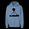 Unisex Garment-Dyed Lightweight Fleece Hooded Sweatshirt Thumbnail