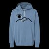 Unisex Garment-Dyed Lightweight Fleece Hooded Sweatshirt Thumbnail