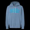 Unisex Garment-Dyed Lightweight Fleece Hooded Sweatshirt Thumbnail