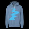 Unisex Garment-Dyed Lightweight Fleece Hooded Sweatshirt Thumbnail