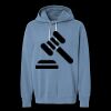 Unisex Garment-Dyed Lightweight Fleece Hooded Sweatshirt Thumbnail