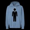 Unisex Garment-Dyed Lightweight Fleece Hooded Sweatshirt Thumbnail
