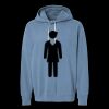 Unisex Garment-Dyed Lightweight Fleece Hooded Sweatshirt Thumbnail