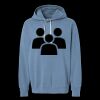 Unisex Garment-Dyed Lightweight Fleece Hooded Sweatshirt Thumbnail