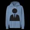 Unisex Garment-Dyed Lightweight Fleece Hooded Sweatshirt Thumbnail