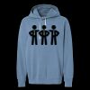 Unisex Garment-Dyed Lightweight Fleece Hooded Sweatshirt Thumbnail
