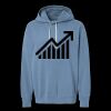 Unisex Garment-Dyed Lightweight Fleece Hooded Sweatshirt Thumbnail