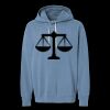 Unisex Garment-Dyed Lightweight Fleece Hooded Sweatshirt Thumbnail