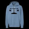 Unisex Garment-Dyed Lightweight Fleece Hooded Sweatshirt Thumbnail