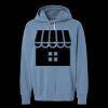 Unisex Garment-Dyed Lightweight Fleece Hooded Sweatshirt Thumbnail