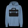 Unisex Garment-Dyed Lightweight Fleece Hooded Sweatshirt Thumbnail