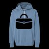 Unisex Garment-Dyed Lightweight Fleece Hooded Sweatshirt Thumbnail