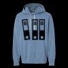 Unisex Garment-Dyed Lightweight Fleece Hooded Sweatshirt Thumbnail