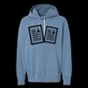 Unisex Garment-Dyed Lightweight Fleece Hooded Sweatshirt Thumbnail