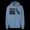 Unisex Garment-Dyed Lightweight Fleece Hooded Sweatshirt Thumbnail