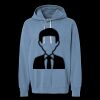 Unisex Garment-Dyed Lightweight Fleece Hooded Sweatshirt Thumbnail