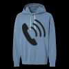 Unisex Garment-Dyed Lightweight Fleece Hooded Sweatshirt Thumbnail