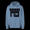 Unisex Garment-Dyed Lightweight Fleece Hooded Sweatshirt Thumbnail