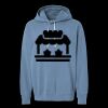 Unisex Garment-Dyed Lightweight Fleece Hooded Sweatshirt Thumbnail