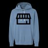 Unisex Garment-Dyed Lightweight Fleece Hooded Sweatshirt Thumbnail