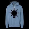Unisex Garment-Dyed Lightweight Fleece Hooded Sweatshirt Thumbnail