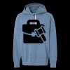 Unisex Garment-Dyed Lightweight Fleece Hooded Sweatshirt Thumbnail