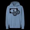 Unisex Garment-Dyed Lightweight Fleece Hooded Sweatshirt Thumbnail