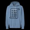 Unisex Garment-Dyed Lightweight Fleece Hooded Sweatshirt Thumbnail