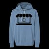 Unisex Garment-Dyed Lightweight Fleece Hooded Sweatshirt Thumbnail