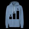 Unisex Garment-Dyed Lightweight Fleece Hooded Sweatshirt Thumbnail