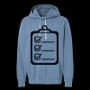 Unisex Garment-Dyed Lightweight Fleece Hooded Sweatshirt Thumbnail