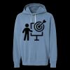 Unisex Garment-Dyed Lightweight Fleece Hooded Sweatshirt Thumbnail