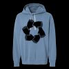 Unisex Garment-Dyed Lightweight Fleece Hooded Sweatshirt Thumbnail