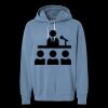 Unisex Garment-Dyed Lightweight Fleece Hooded Sweatshirt Thumbnail