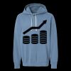 Unisex Garment-Dyed Lightweight Fleece Hooded Sweatshirt Thumbnail