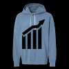 Unisex Garment-Dyed Lightweight Fleece Hooded Sweatshirt Thumbnail