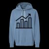 Unisex Garment-Dyed Lightweight Fleece Hooded Sweatshirt Thumbnail