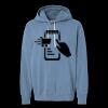 Unisex Garment-Dyed Lightweight Fleece Hooded Sweatshirt Thumbnail