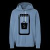 Unisex Garment-Dyed Lightweight Fleece Hooded Sweatshirt Thumbnail