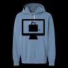 Unisex Garment-Dyed Lightweight Fleece Hooded Sweatshirt Thumbnail