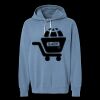 Unisex Garment-Dyed Lightweight Fleece Hooded Sweatshirt Thumbnail