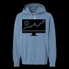 Unisex Garment-Dyed Lightweight Fleece Hooded Sweatshirt Thumbnail
