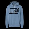 Unisex Garment-Dyed Lightweight Fleece Hooded Sweatshirt Thumbnail
