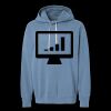 Unisex Garment-Dyed Lightweight Fleece Hooded Sweatshirt Thumbnail