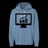 Unisex Garment-Dyed Lightweight Fleece Hooded Sweatshirt Thumbnail