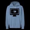 Unisex Garment-Dyed Lightweight Fleece Hooded Sweatshirt Thumbnail